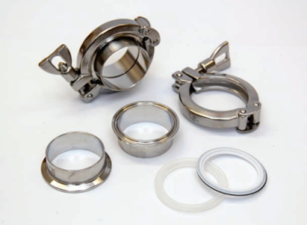 CLAMP AISI 304 в сборе DN 10 WHM